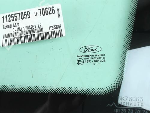 Rear right quarter glass FORD FOCUS C-MAX (DM2) 1.6 TDCi | BP30161633C92 