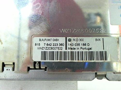 Radio VW TOURAN (1T1, 1T2) 2.0 TDI | BP20437384E6 