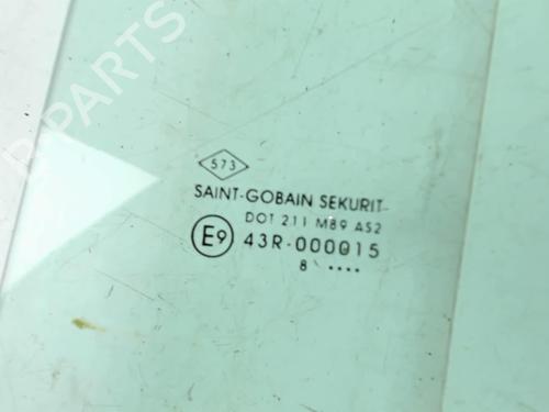 Used Rear left door window Rear left door window DACIA SANDERO II TCe 90 (B8M1, B8MA, B8AC) (90 hp) 34047918 34047918