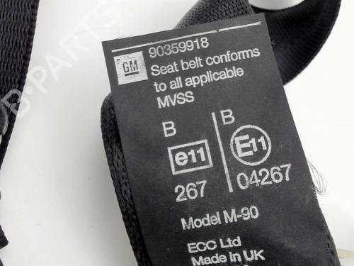Used Rear center seatbelt Rear center seatbelt OPEL CORSA B (S93) [1993-2009] 33993871 33993871