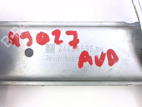 Front right window mechanism OPEL CORSA C (X01) 1.7 DI (F08, F68) | BP20415720C23 