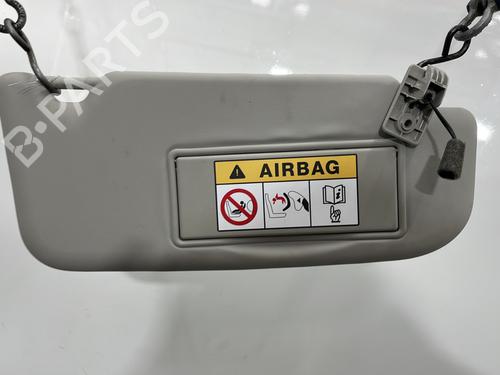 Used Right sun visor Right sun visor RENAULT KADJAR (HA_, HL_) 1.2 TCe 130 (HLMR) (130 hp) 33445599 33445599