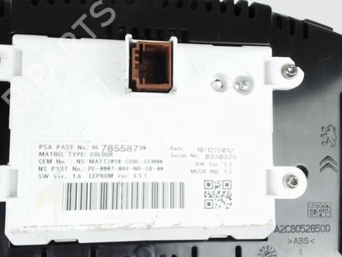 Instrument cluster CITROËN DS4 (NX_) 1.6 HDi 115 | BP37652509C47 - Image 2