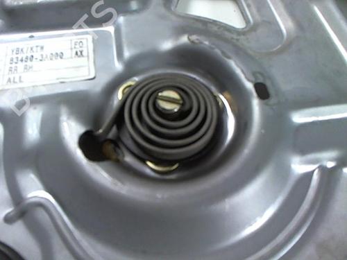 Rear right window mechanism HYUNDAI TRAJET (FO) 2.0 CRDi | BP20466064C25 