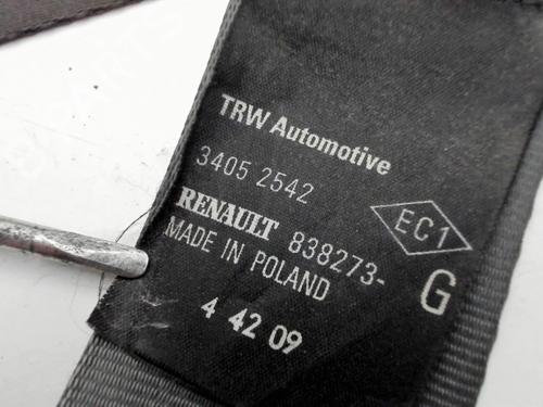 Front left seatbelt RENAULT MODUS / GRAND MODUS (F/JP0_) 1.5 dCi (FP0E, JP0E) | BP40612281I26  - Image 5