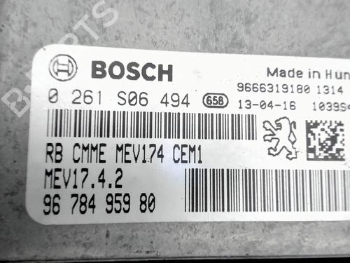 Used Engine control unit (ECU) Engine control unit (ECU) PEUGEOT 207 CC (WD_) 1.6 16V (120 hp) 33701960 33701960