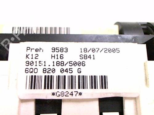 Climate control VW FOX Hatchback (5Z1, 5Z3, 5Z4) 1.2 | BP20436676I5 