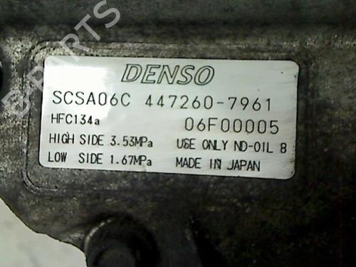 AC compressor TOYOTA COROLLA (_E12_) 1.4 D (NDE120_, NDE120R) | BP20415341M34 