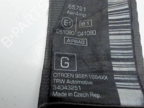 Front left seatbelt CITROËN DS3 (SA_) 1.6 HDi 90 | BP36669268I26 - Image 4