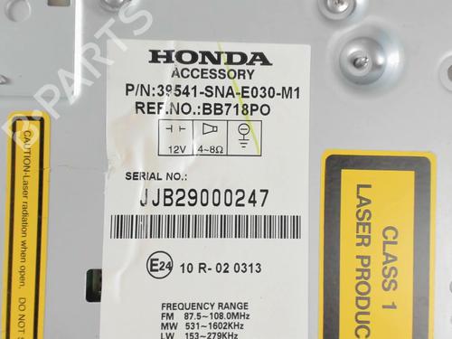 Used Radio Radio HONDA CIVIC VIII Saloon (FD, FA) 1.3 IMA (FA3, FD3) (95 hp) 21237348 21237348