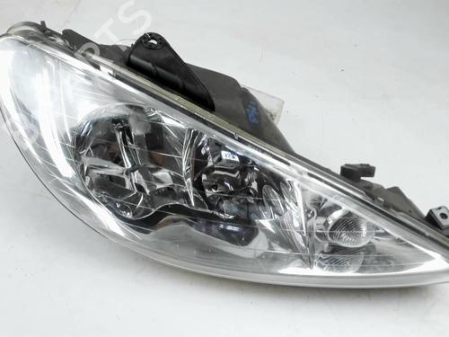 Right headlight PEUGEOT 206 CC (2D) 1.6 16V (2DNFUF, 2DNFUR) | BP39016702C29 - Image 2