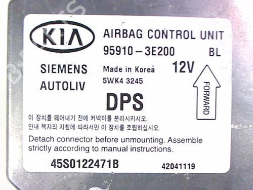 ECU airbags KIA SORENTO I (JC) 2.5 CRDi 4WD | BP21234281M53 