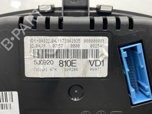 Instrument cluster SKODA FABIA II (542) 1.2 | BP20416758C47 