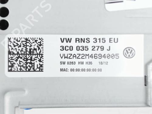 Used Radio Radio VW CC B7 (358) 1.8 TSI (160 hp) 33993756 33993756