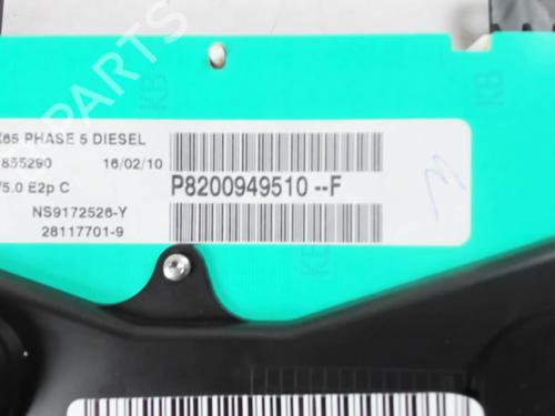 Instrument cluster RENAULT CLIO II (BB_, CB_) 1.5 dCi (B/CB3M) | BP28517038C47