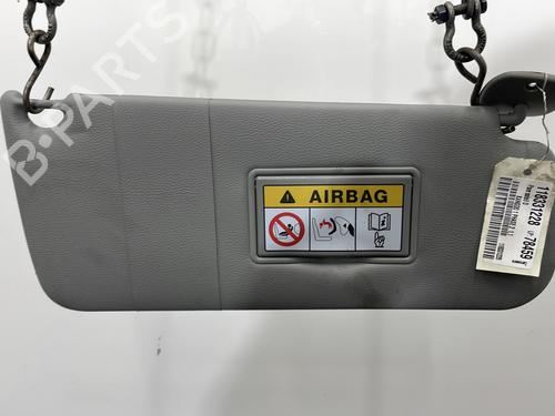 Højre solskærm RENAULT KANGOO (KC0/1_) 1.2 16V (KC05, KC06, KC03, KC0T, KC0W, KC1D) (75 hp) 31126785