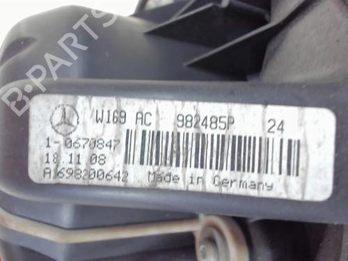 Heater blower motor MERCEDES-BENZ A-CLASS (W169) A 160 CDI (169.006, 169.306) | BP20414686M62 