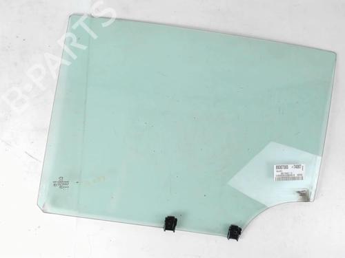 Rear left door window PEUGEOT 3008 I MPV (0U_) 1.6 HDi | BP20387592C20 