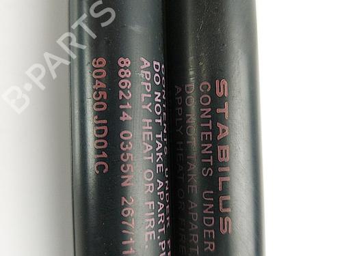 Tailgate lift support NISSAN QASHQAI / QASHQAI +2 I (J10, NJ10, JJ10E) 1.5 dCi | BP20390877C138 