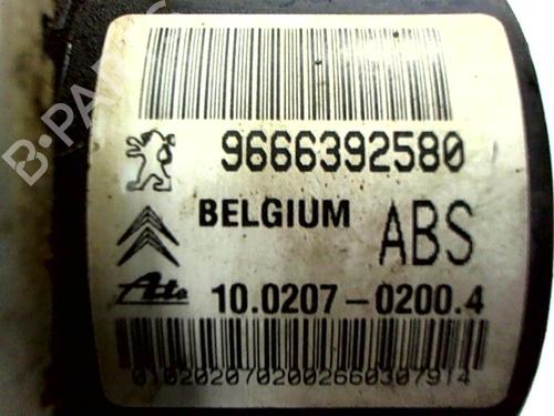 ABS pump CITROËN C3 II (SC_) 1.4 HDi 70 (SC8HZC, SC8HR0, SC8HP4) | BP20399671M43 