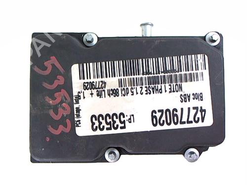 Used ABS pump ABS pump NISSAN NOTE (E11, NE11) 1.5 dCi (86 hp) 20462103 20462103