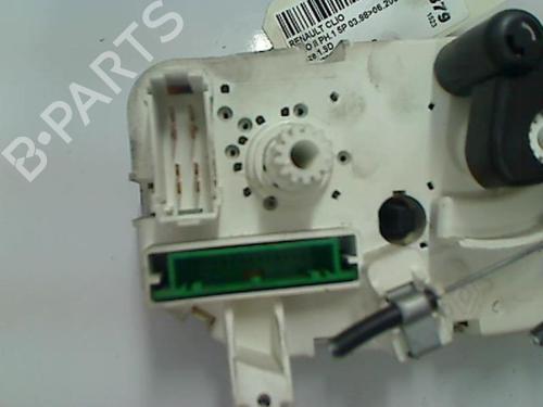 Climate control RENAULT CLIO II (BB_, CB_) 1.9 D (B/CB0E, BB0J) | BP21233120I5 