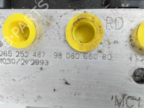 ABS pump PEUGEOT 3008 I MPV (0U_) 1.6 HDi | BP27638410M43 