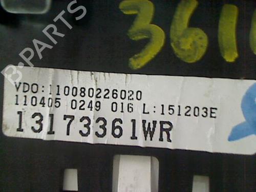 Used Instrument cluster Instrument cluster OPEL TIGRA TwinTop (X04) 1.3 CDTI (R97) (69 hp) 21230481 21230481