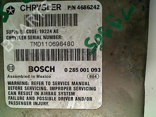 ECU airbags CHRYSLER VOYAGER / GRAND VOYAGER III (GS_, NS_) 2.5 TD | BP21229786M53 