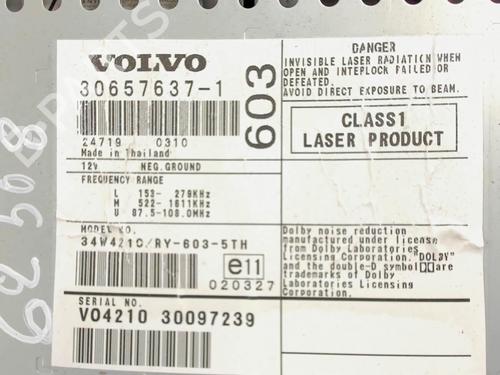 Used Radio Radio VOLVO S60 I (384) 2.4 D (130 hp) 20397724 20397724