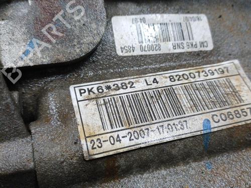 Gearbox RENAULT LAGUNA II (BG0/1_) 1.9 dCi (BG1A, BG1W, BG0G) | BP20406312M3 