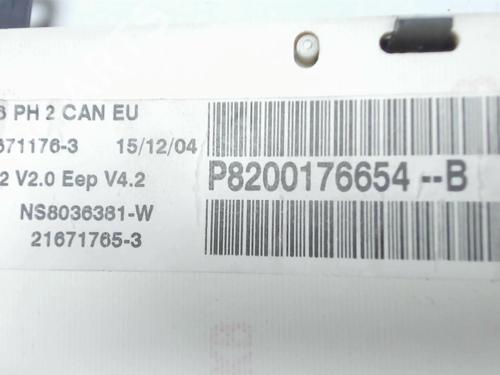Instrument cluster RENAULT KANGOO Express (FC0/1_) 1.5 dCi (FC07, FC1R) | BP20391043C47 