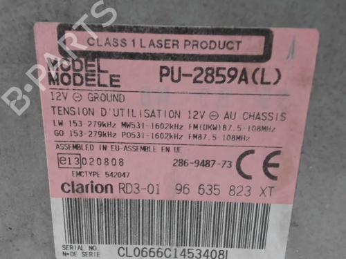 Radio PEUGEOT 206+ (2L_, 2M_) 1.4 HDi eco 70 | BP29212867E6 