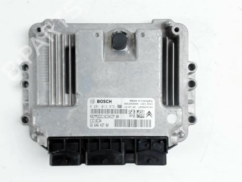 Used Engine control unit (ECU) Engine control unit (ECU) CITROËN BERLINGO Box Body/MPV (B9) 1.6 HDi 75 (75 hp) 23778427 23778427