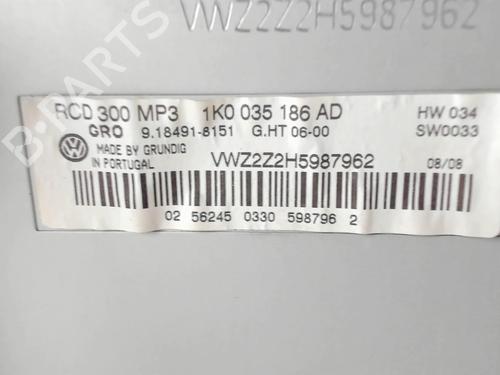 Radio VW PASSAT B6 (3C2) 2.0 TDI 16V | BP21238083E6 