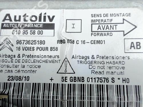 ECU airbags CITROËN C4 Picasso I MPV (UD_) 1.6 HDi | BP32396790M53