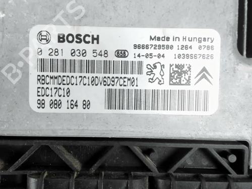 Engine control unit (ECU) PEUGEOT 308 SW II (LC_, LJ_, LR_, LX_, L4_) 1.6 HDi / BlueHDi 115 (LCBHXM, LCBHXT) | BP25926865M57 