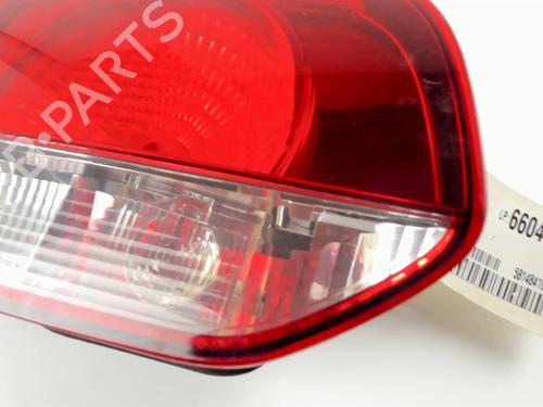Left tailgate light VW GOLF VI (5K1) 2.0 TDI | BP20398156C79 