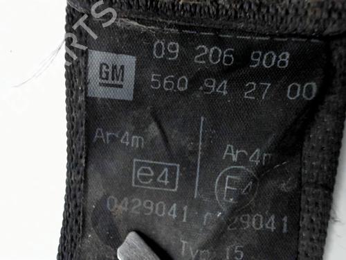 Used Rear left seatbelt Rear left seatbelt OPEL AGILA A (H00) 1.2 16V (F68) (75 hp) 26398397 26398397