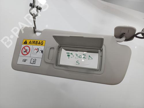 Right sun visor RENAULT CLIO V (B7_) 1.5 Blue dCi 85 (B7AG) | BP36444744I2 - Image 6
