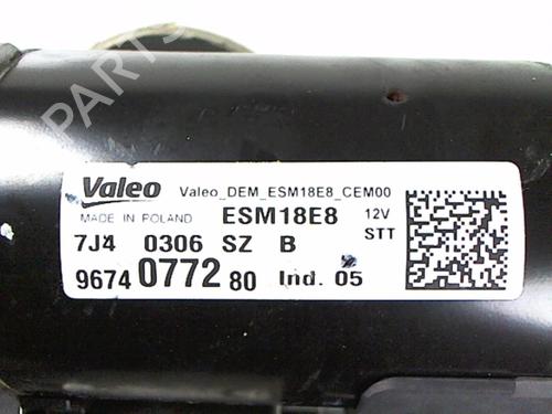 Starter PEUGEOT 308 II (LB_, LP_, LW_, LH_, L3_) 1.2 THP 130 | BP20448230M8 