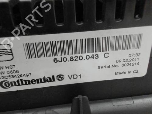 Climate control SEAT IBIZA IV (6J5, 6P1) 1.6 TDI | BP30363742I5