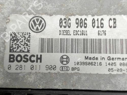 Engine control unit (ECU) VW GOLF V (1K1) 1.9 TDI | BP25221997M57 