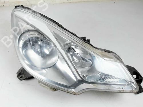 Faro derecho CITROËN C3 II (SC_) 1.4 HDi 70 (SC8HZC, SC8HR0, SC8HP4) (68 hp) 29976507