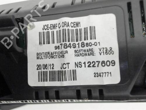 Used Display monitor Display monitor FIAT SCUDO Bus (270_, 272_) 2.0 D Multijet (120 hp) 28361890 28361890