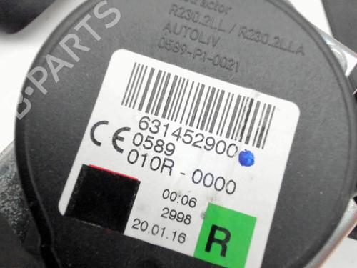 Front right seatbelt RENAULT MEGANE IV Hatchback (B9A/M/N_) 1.2 TCe 130 (B9MR) | BP36757412I25 - Image 3