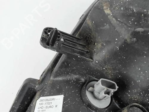 Right headlight RENAULT KANGOO / GRAND KANGOO II (KW0/1_) 1.5 dCi 90 (KW05, KW08, KW0G, KW11) | BP28321510C29 