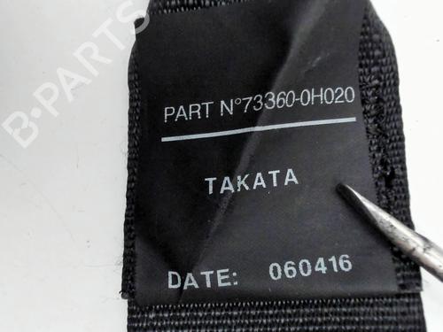 Rear right seatbelt PEUGEOT 108 1.2 | BP33314810I28  - Image 5