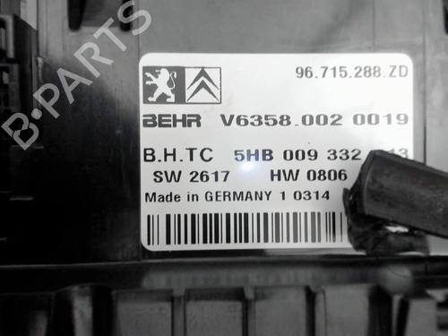 Climate control CITROËN C5 III (RD_) 1.6 HDi 110 (RD9HZC) | BP37037505I5  - Image 5