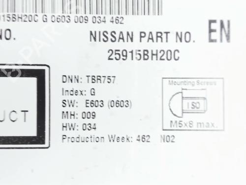 Used Radio Radio NISSAN QASHQAI I (J10, NJ10) 1.5 dCi (110 hp) 32273723 32273723